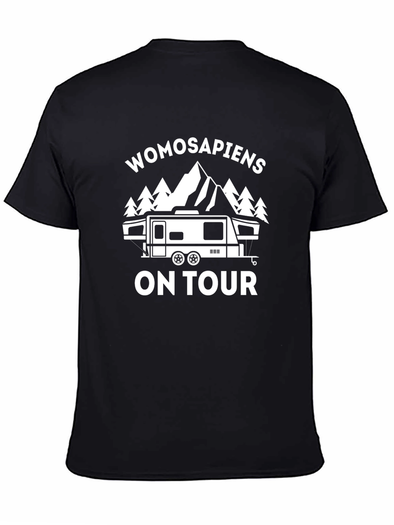 Womosapiens On Tour T-Shirt - Camping Adventure Tee