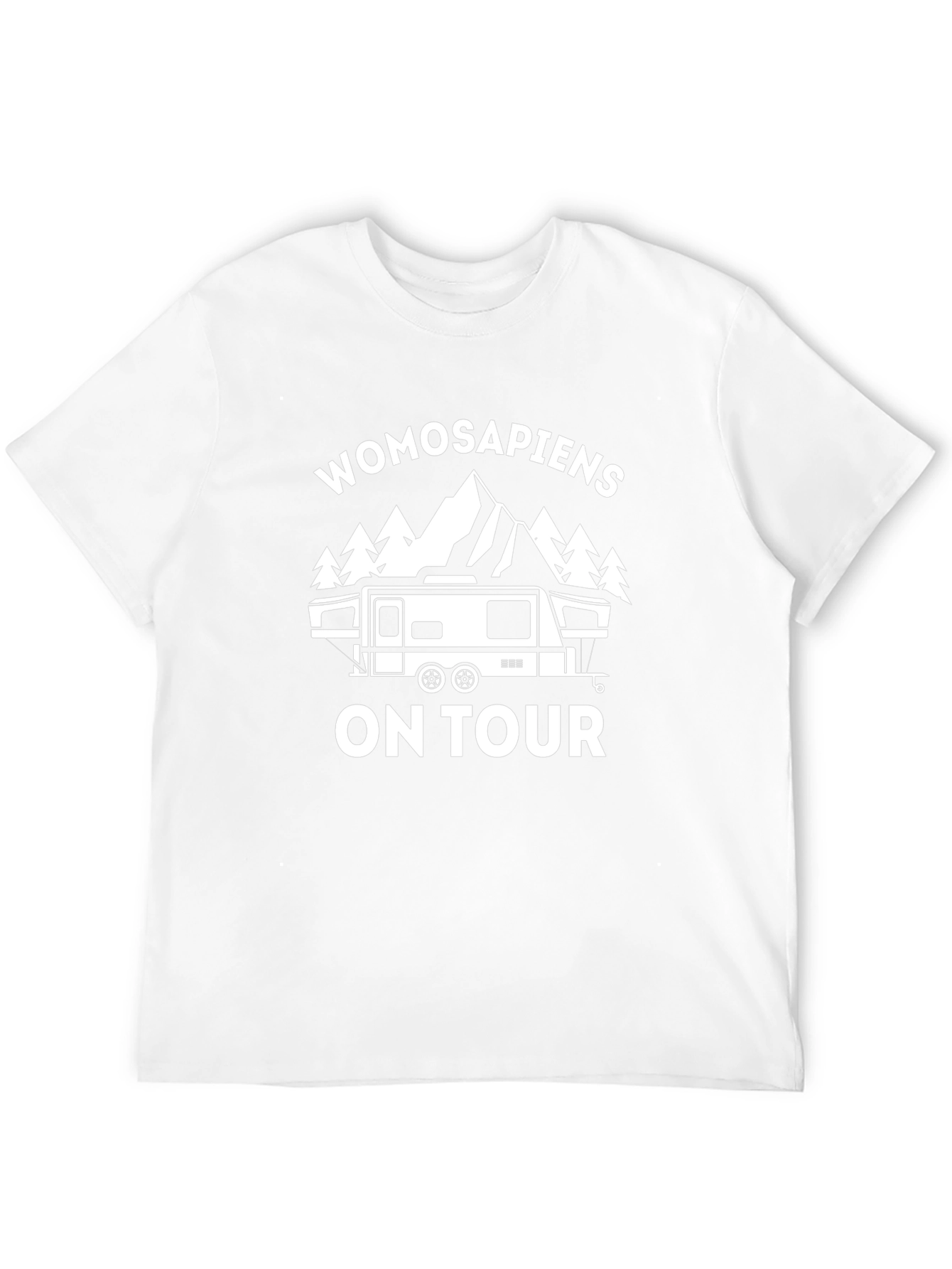 Womosapiens On Tour T-Shirt - Camping Adventure Tee