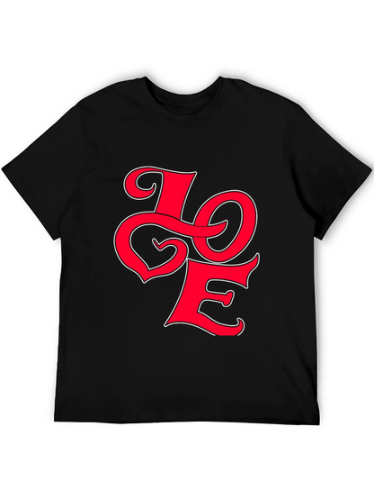 Love Graphic Black T-Shirt
