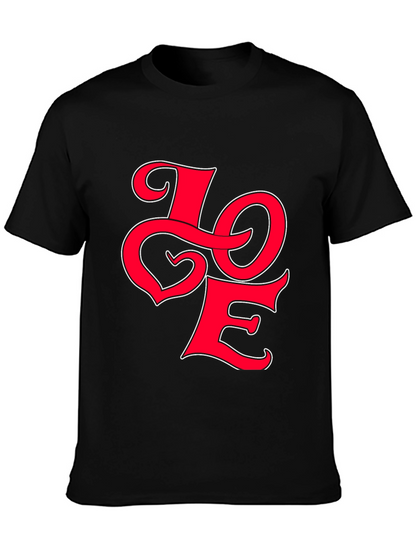 Love Graphic Black T-Shirt
