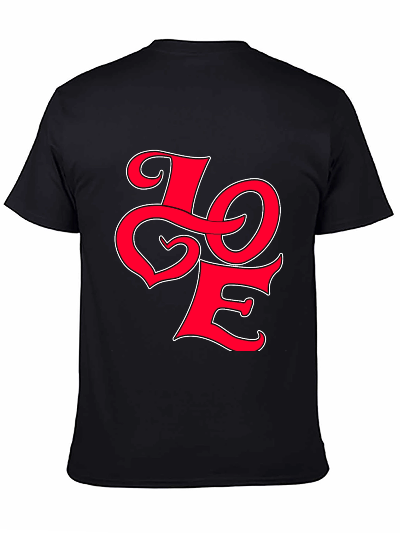 Love Graphic Black T-Shirt