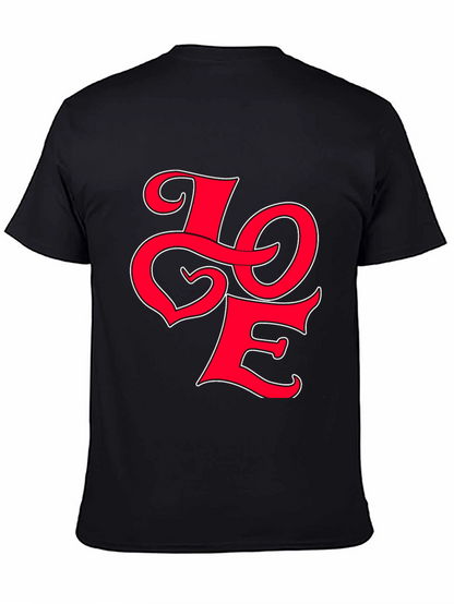 Love Graphic Black T-Shirt
