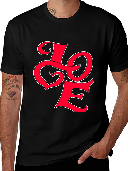 Love Graphic Black T-Shirt