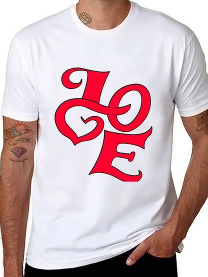 Love Graphic Black T-Shirt