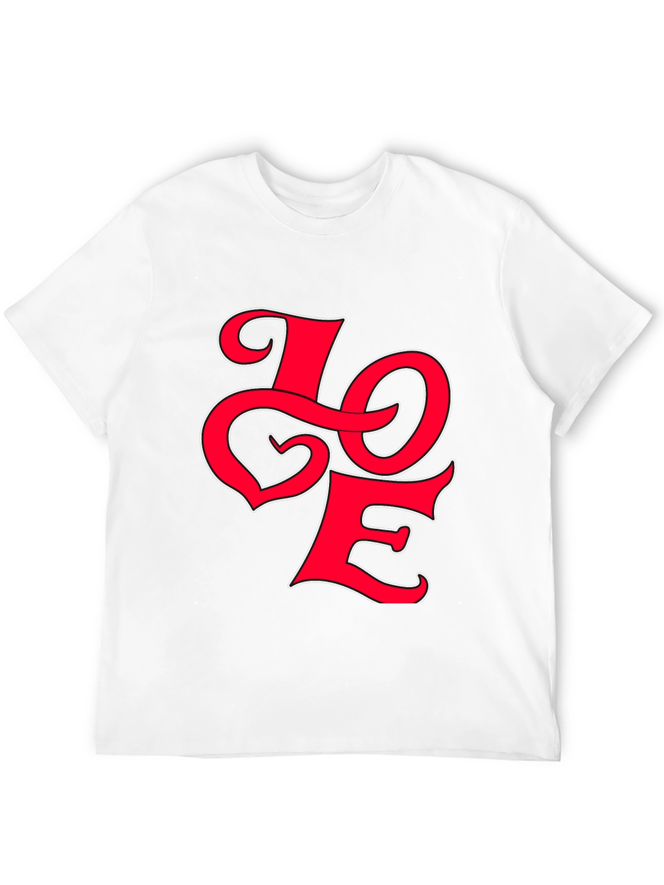 Love Graphic Black T-Shirt