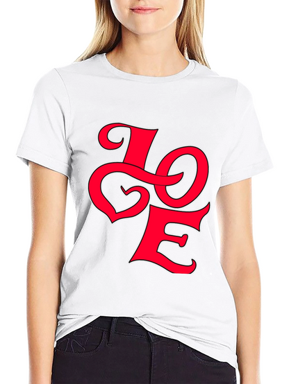 Love Graphic Black T-Shirt