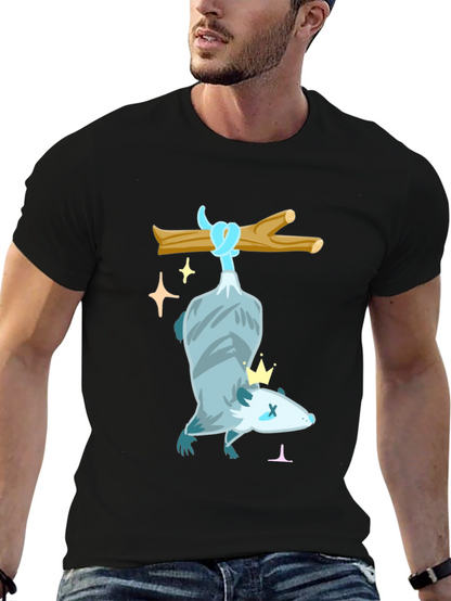 Hanging Opossum Tee - Play Dead and Shine!