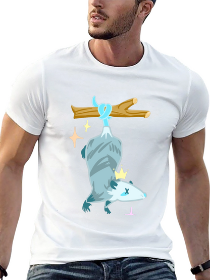 Hanging Opossum Tee - Play Dead and Shine!