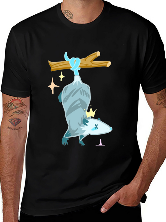 Hanging Opossum Tee - Play Dead and Shine!