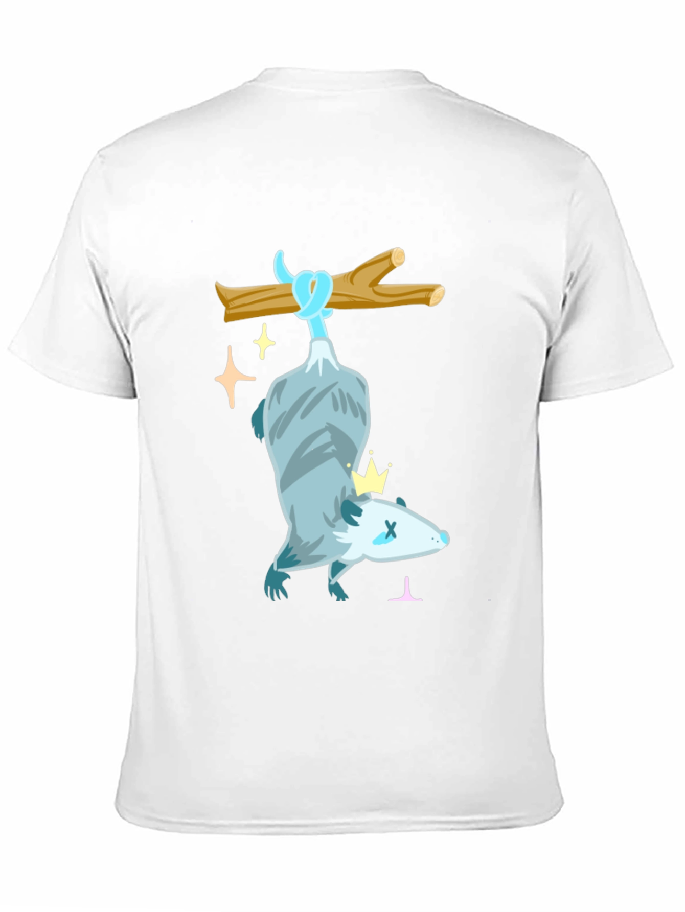 Hanging Opossum Tee - Play Dead and Shine!