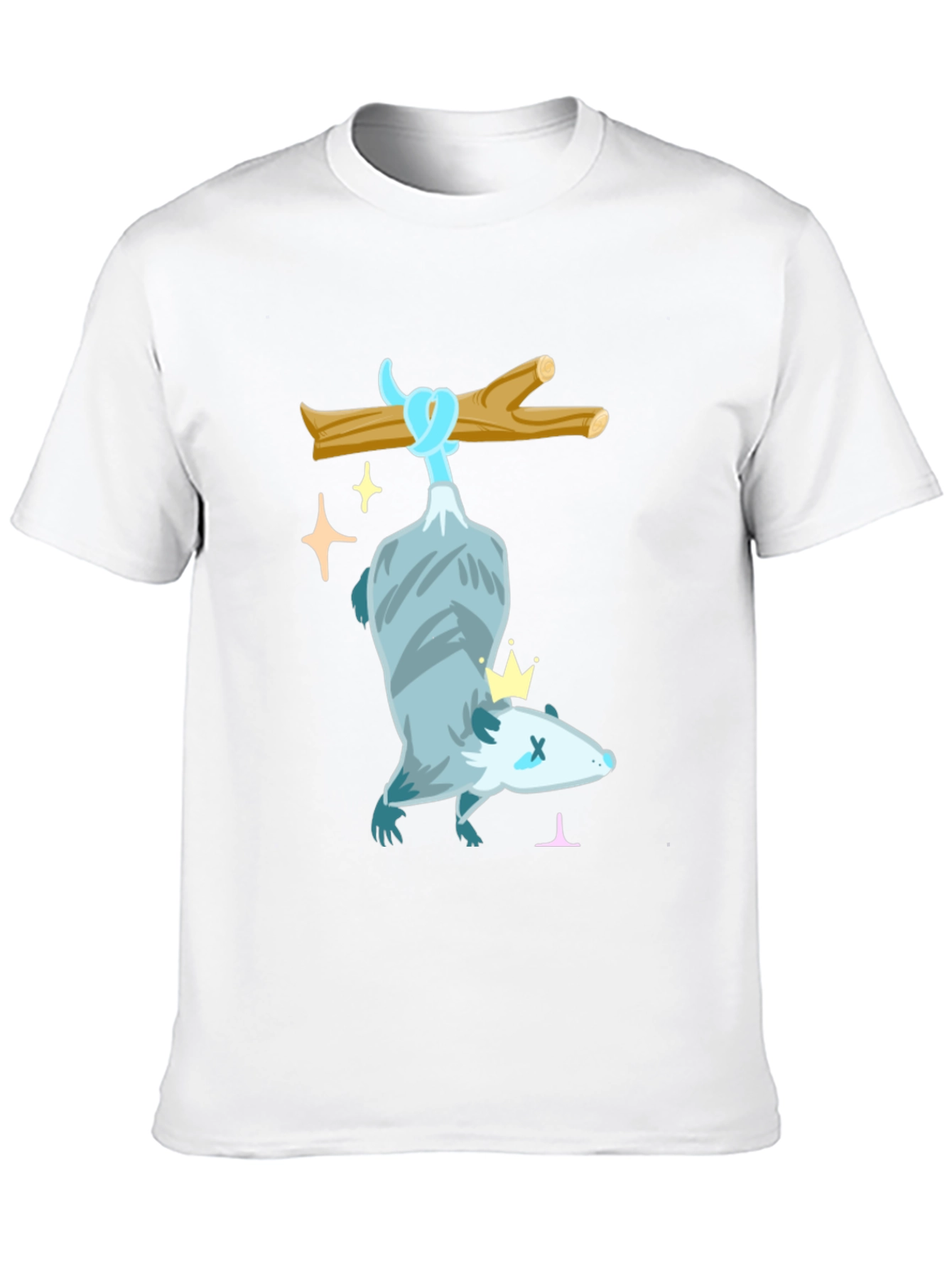 Hanging Opossum Tee - Play Dead and Shine!