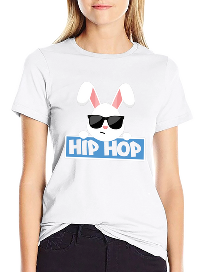 Hip Hop Bunny T-Shirt - Cool Easter Tee