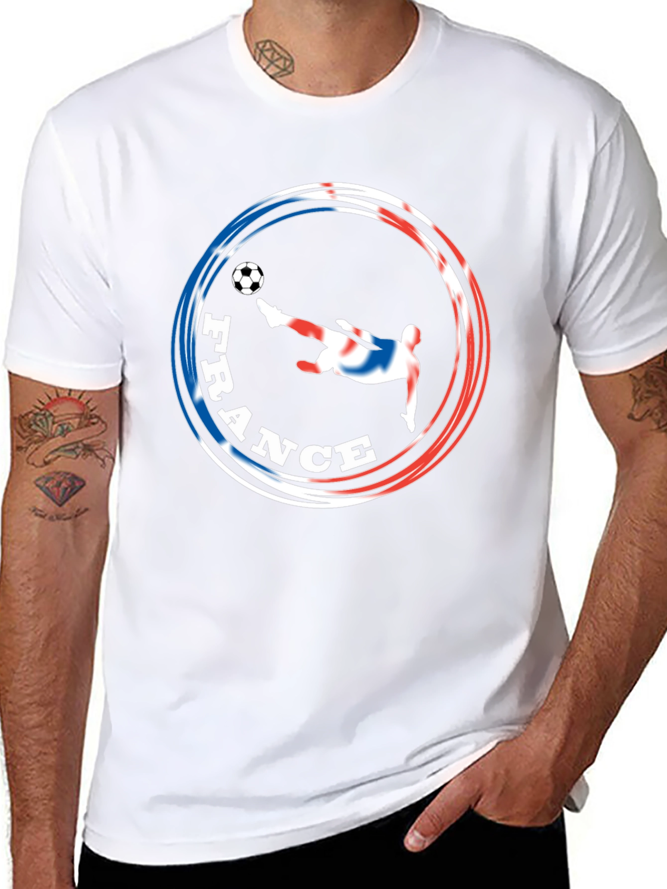 France Soccer T-Shirt - Stylish Fan Apparel