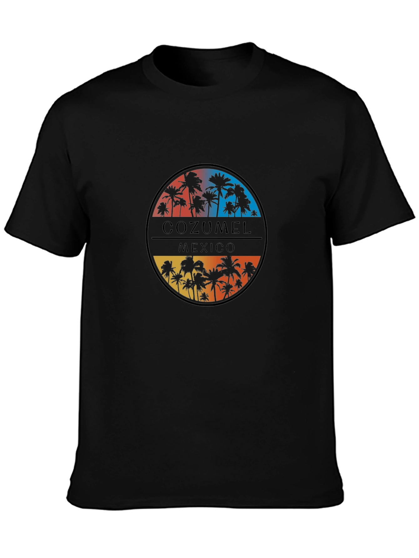 Cozumel Mexico Palm Tree T-Shirt