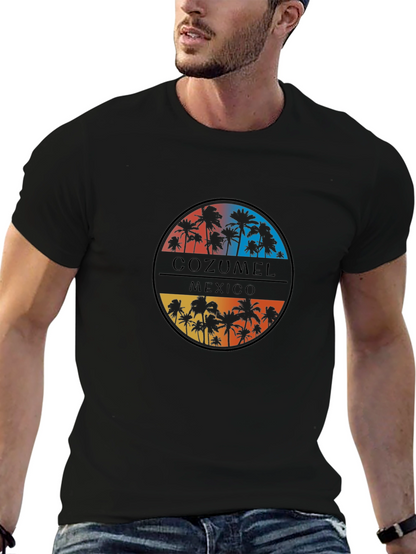 Cozumel Mexico Palm Tree T-Shirt
