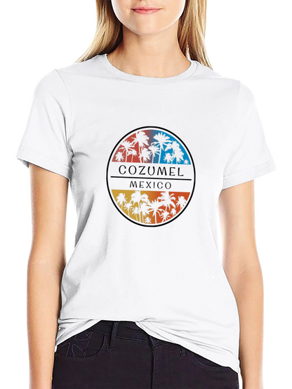 Cozumel Mexico Palm Tree T-Shirt