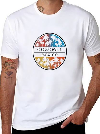 Cozumel Mexico Palm Tree T-Shirt