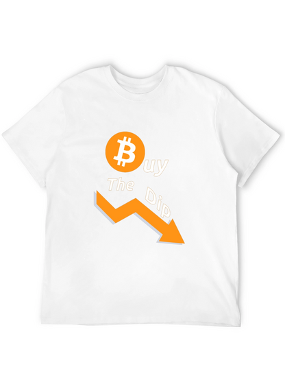 Buy the Dip Bitcoin Black T-Shirt