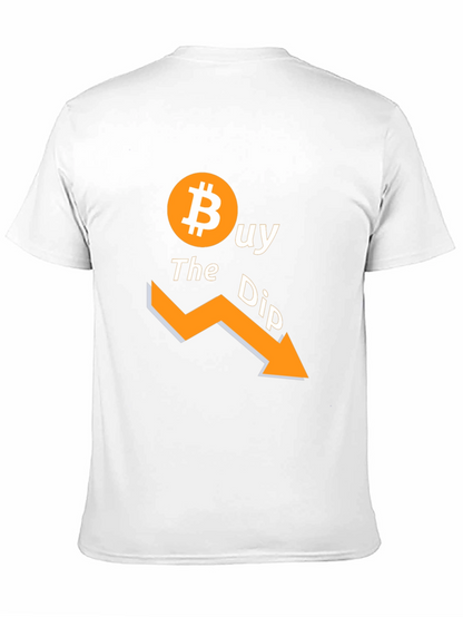 Buy the Dip Bitcoin Black T-Shirt