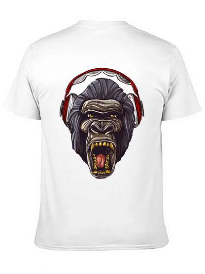 Gorilla Headphone Graphic Tee