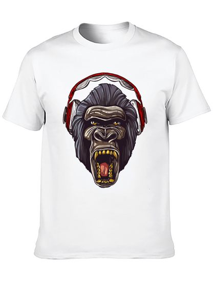Gorilla Headphone Graphic Tee