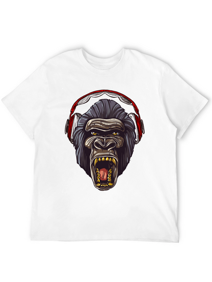Gorilla Headphone Graphic Tee