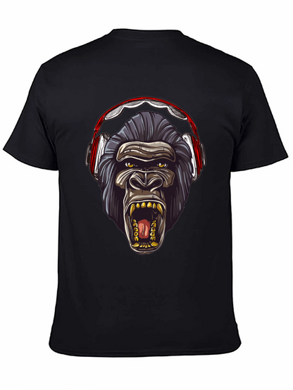 Gorilla Headphone Graphic Tee