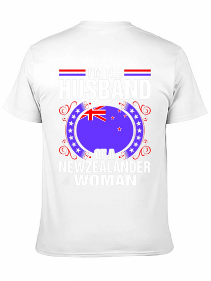 Husband of a New Zealander Woman T-Shirt