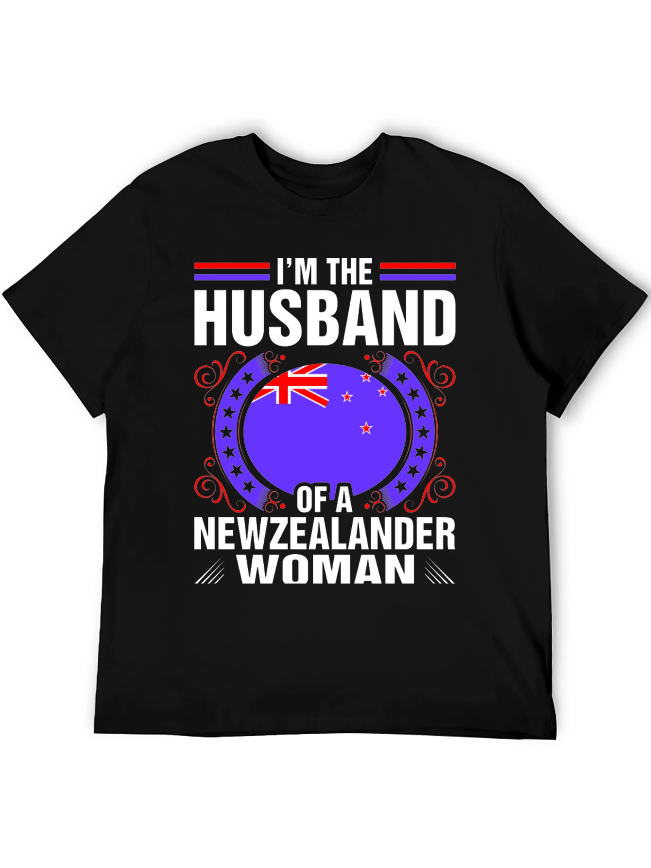 Husband of a New Zealander Woman T-Shirt
