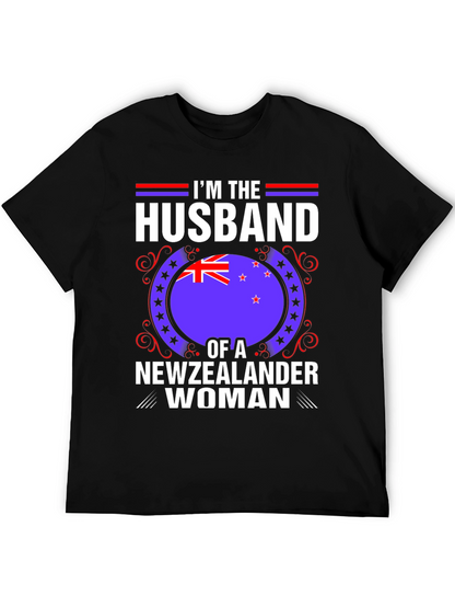 Husband of a New Zealander Woman T-Shirt