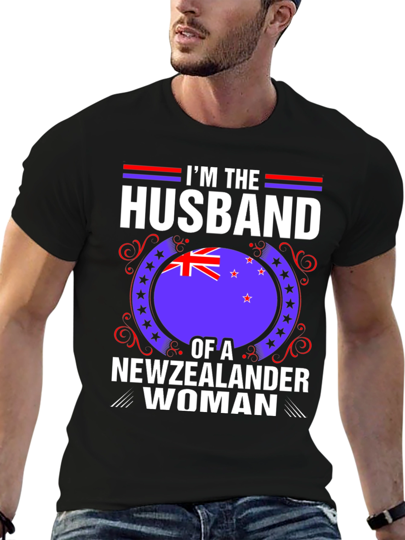 Husband of a New Zealander Woman T-Shirt