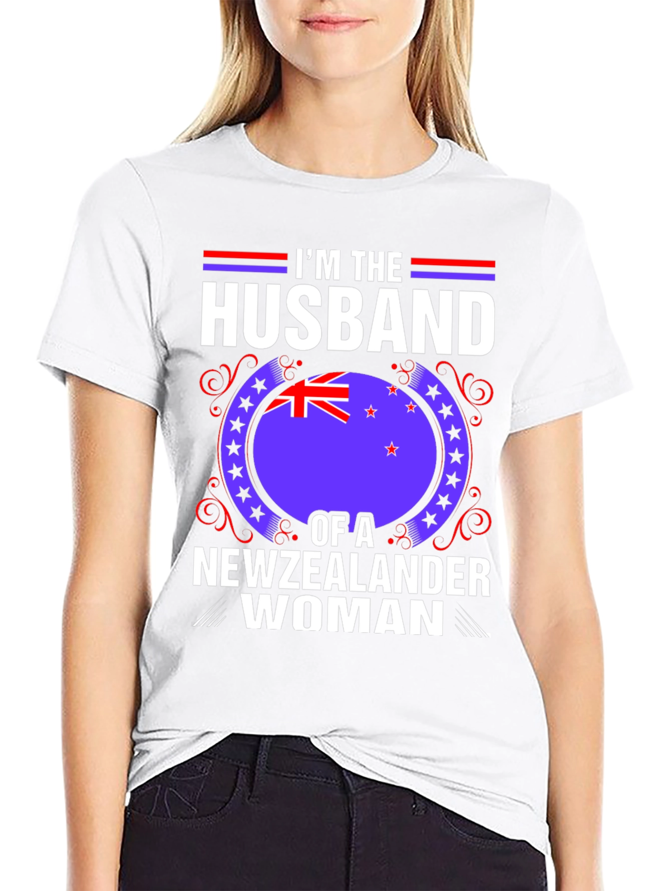 Husband of a New Zealander Woman T-Shirt