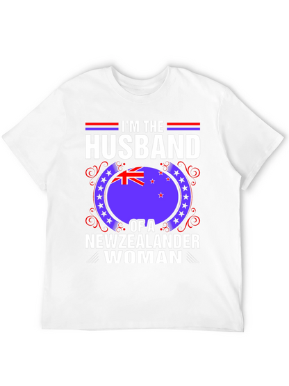 Husband of a New Zealander Woman T-Shirt