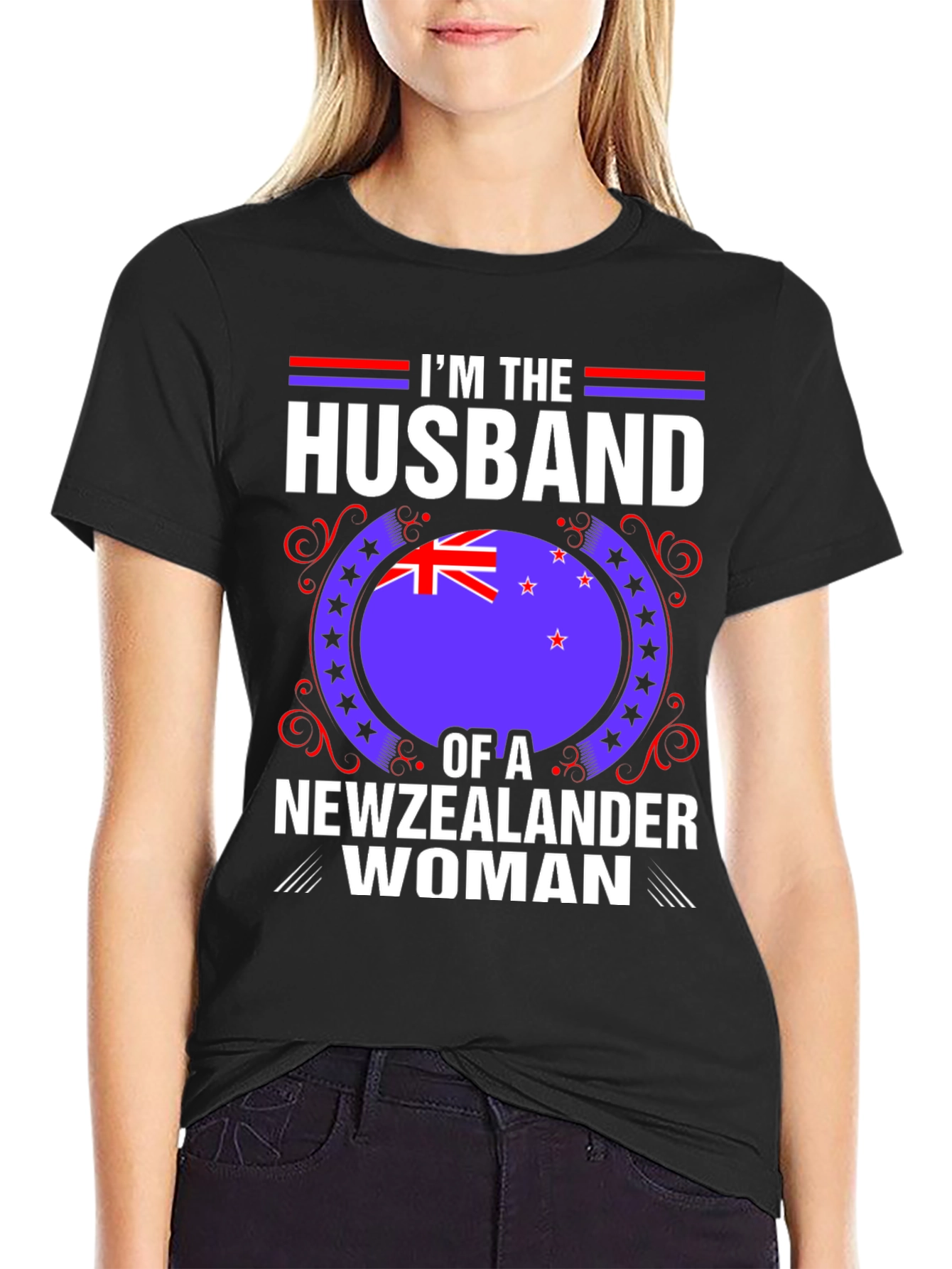 Husband of a New Zealander Woman T-Shirt