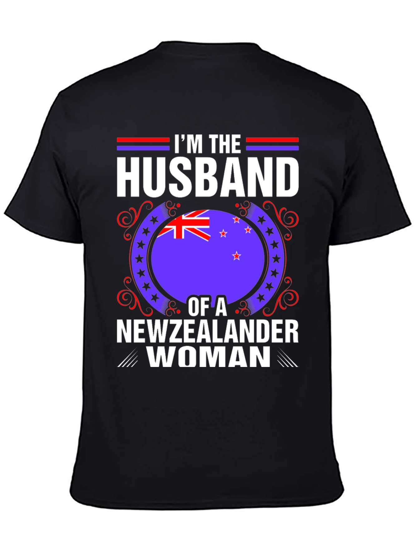Husband of a New Zealander Woman T-Shirt