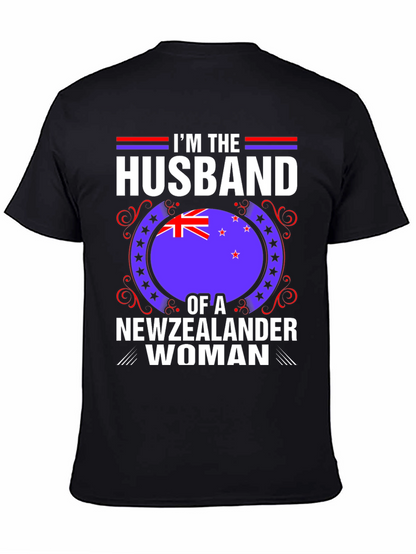 Husband of a New Zealander Woman T-Shirt