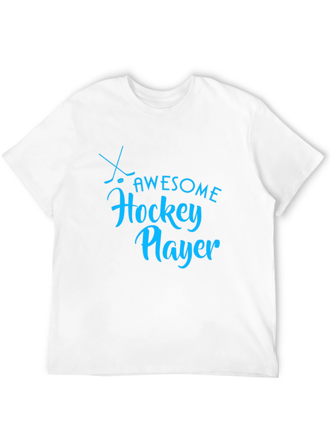 Awesome Hockey Player Graphic T-Shirt