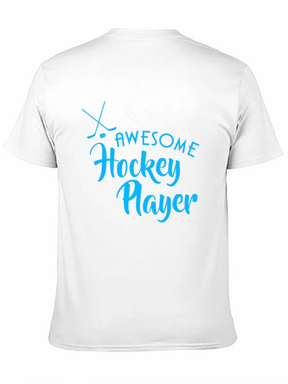Awesome Hockey Player Graphic T-Shirt