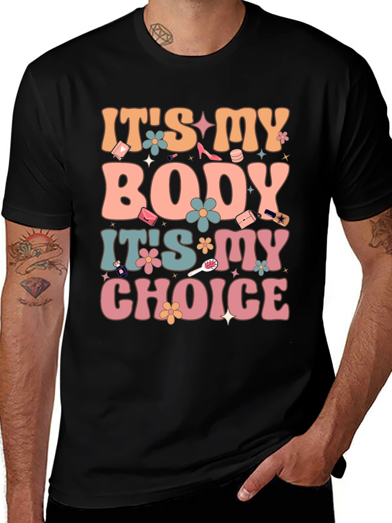 Its My Body Its My Choice Graphic Tee